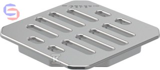 KRATKA WPUST.PODŁ.VARINO 13X13 RUCHU KO GEBERIT