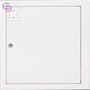 SUPRON3 Maskownica zaworu 52 520x390mm biała RAL9003