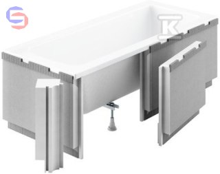 SCHEDPOL Obudowa podpłytkowa LED 170+90x58 mm 4.5kg