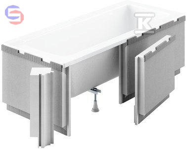 SCHEDPOL Obudowa podpłytkowa LED 170+90x58 mm 4.5kg