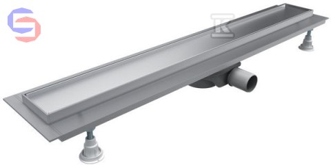 SCHEDPOL BASE-LOW Odpływ liniowy 80x8x7 cm 2,6kg