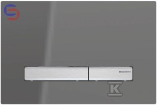 PRZYCISK SIGMA50 PRZEDNI SZKŁO DYMIONE GEBERIT