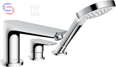 HANSGROHE TALIS E Bateria wannowa 3-otw. 0,56m 3,3kg