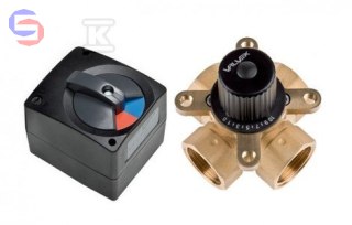 VALVEX V-MIX ST 10/230 Zestaw siłownik + zawór 4-drożny 1,43kg