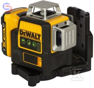 DEWALT XR 12V Zielony Laser Liniowy Krzyżowy 3x360° z Akumulatorem 2Ah