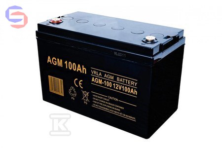 Akumulator AGM VOLT 12V 100 Ah Bezobsługowy Głębokie Rozładowanie