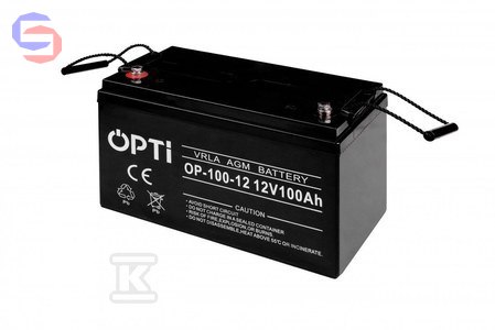 Akumulator VOLT OPTI AGM 12V 100 Ah Bezobsługowy