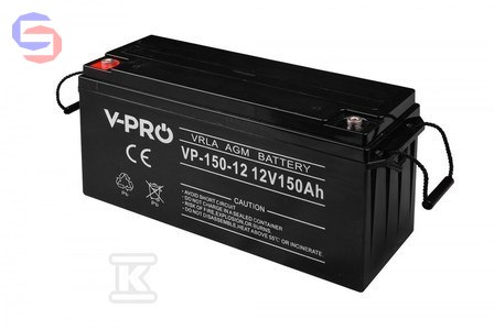 Akumulator VOLT VPRO AGM 12V 150Ah Głebokiego Rozładowania