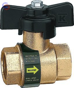 CALEFFI BALLSTOP ZK ZZ MOT 3/4" Zawór kulowy mosiężny