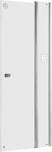 ROCA Drzwi prysznicowe Capital MC 80x195 cm profil aluminiowy Maxiclean