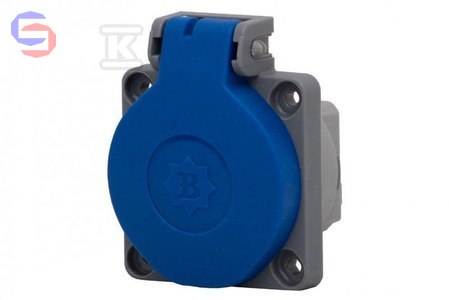 OPAL KAMPER Gniazdo tablicowe 16A 2P+Z IP44-B Opal