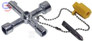 IRONSIDE Klucz do szaf 70x20x70mm 0,019kg