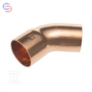 CONEX 9000 Kolano 45° jednokielichowe 1 1/8" ACR miedziane