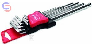KOMP.KLUCZY SZEŚCIOK.(9)SW1,5-10 Z KULK CIMCO