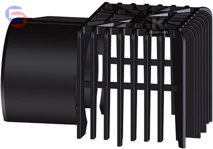 HL Kosz do wpustów attykowych HL68 0.1x0.16x0.12m 0.114kg