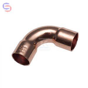 CONEX 9000 Łuk dwukielichowy 90° 3/8" ACR miedziany