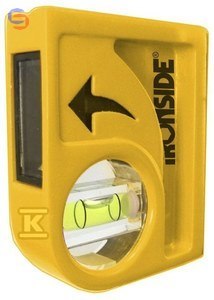 IRONSIDE Poziomnica z magnesem 0.1x0.12x0.023m 0.16kg