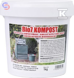 GRAF BIO7 Preparat Kompost Eksploatacja 1000g