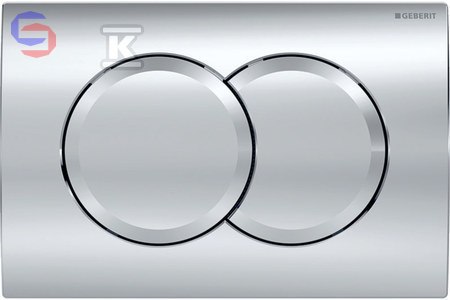 Geberit Delta01 Przycisk spłukujący chrom błyszczący 0.05x0.17x0.3m