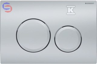 Geberit Delta20 Przycisk przedni chrom-mat 0,17x0,30x0,05m 0,33kg