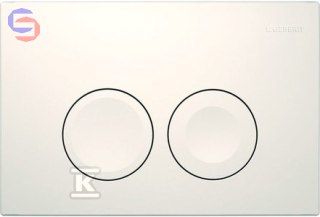 Geberit Delta25 Przycisk spłukujący biały-alpin 0.298x0.172x0.046m