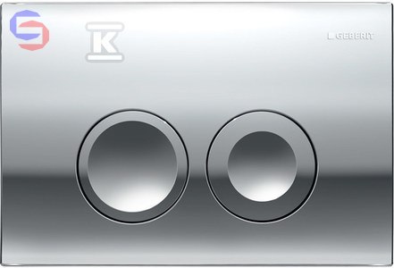 Geberit Delta25 Przycisk Przedni Chrom Błyszczący 0.4kg
