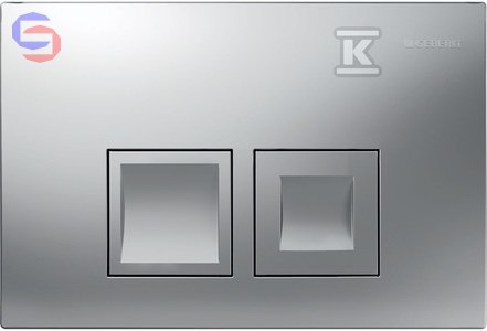 PRZYCISK DELTA35 PRZEDNI CHROM-MAT 50 GEBERIT