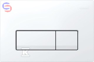 Geberit Delta50 Przycisk spłukujący biały-alpin 0.38kg 172x46x298mm