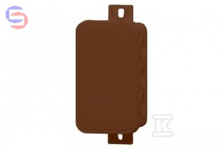 ONNLINE Puszka natynkowa V8 80x45x41 mm IP54 brązowa