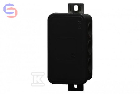 ONNLINE Puszka natynkowa V8 80x45x41 mm czarna IP54