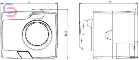 AFRISO ARM 703 ProClick Siłownik elektryczny 230V 6Nm 12s
