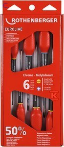 ŚRUBOKRĘTY Z KOŃCÓWKĄ MAGNETYCZNĄ ROTHENBERGER