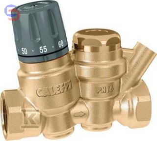 CALEFFI Termostatyczny zawór cyrkulacji CWU 1/2" 0,73kg