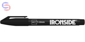 IRONSIDE Trwały Marker Czarny 0.195x0.07x0.02m 0.024kg