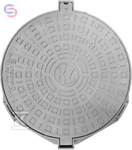 KZO Sferoidalny Właz Żeliwny DO 600 H100 KL.D400 Ryglowany 41kg