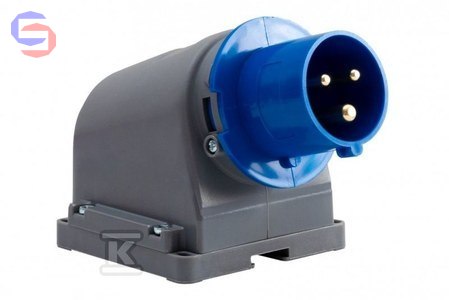 OPAL Wtyk Stały Kamper 16A 3P IP44 FE 0.2kg