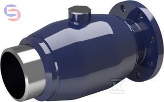 VEXVE Zawór kulowy DN200 PN25 do wcinki na gorąco stalowy