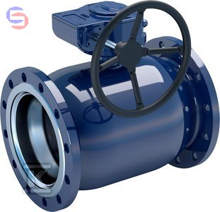 VEXVE Zawór kulowy DN200 PN16 kołnierzowy stalowy przemysłowy