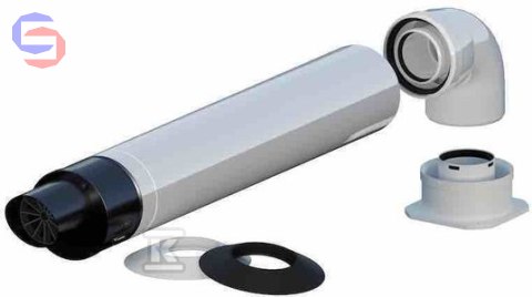 ONNLINE Zestaw kominowy przyłączeniowy OLZB-09 DN60/100mm 3.54kg