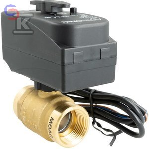 AFRISO BEV 2-Drogowy Zawór Kulowy z Siłownikiem, Kod 9021300