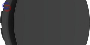 ZEHNDER ComfoValve Luna E125 Black - Anemostat Wywiewny do Rekuperacji