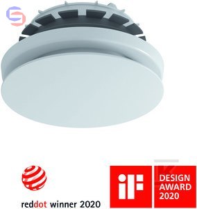 ZEHNDER ComfoValve Luna E125 Anemostat Wywiewny Biały Pakiet 24 szt.