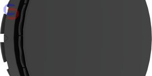 ZEHNDER ComfoValve Luna S125 Black Anemostat Nawiewny