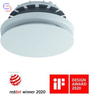 ZEHNDER ComfoValve Luna S125 Biały Anemostat Nawiewny (24 szt.)