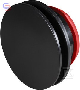 AWENTA PRO Anemostat Kierunkowy FI125 Czarny do Systemów Wentylacyjnych