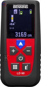 BENNING LD 60 Dalmierz laserowy 60m, 0.084kg