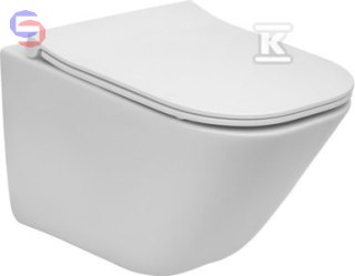 ROCA Square Compacto Miska WC Rimless 35x34x48cm 24kg