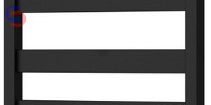 INSTAL-PROJEKT BELTI 500x1203 Grzejnik drabinkowy 459W czarny mat C31