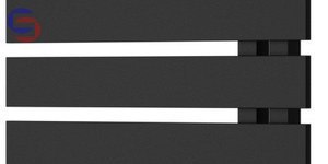 INSTAL-PROJEKT TRENDY GRZEJNIK NAMELESS 500/930 355W Czarny Mat