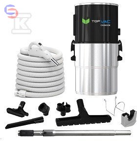 TOPVAC CHINOOK Jednostka Centralna Odkurzacza 0.76x0.34x0.32m 20kg